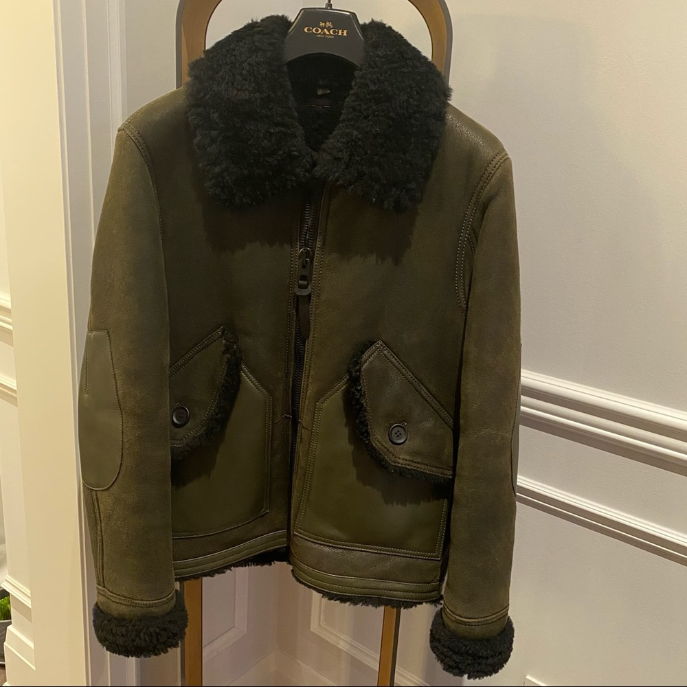 Coach bomber jacket